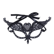 Load image into Gallery viewer, 1PCS Black Women Sexy Lace Eye Mask Party Masks For Masquerade Halloween Venetian Costumes Carnival Mask For Anonymous Mardi