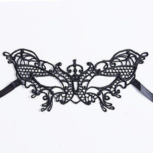 Load image into Gallery viewer, 1PCS Black Women Sexy Lace Eye Mask Party Masks For Masquerade Halloween Venetian Costumes Carnival Mask For Anonymous Mardi