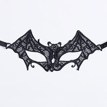 Load image into Gallery viewer, 1PCS Black Women Sexy Lace Eye Mask Party Masks For Masquerade Halloween Venetian Costumes Carnival Mask For Anonymous Mardi