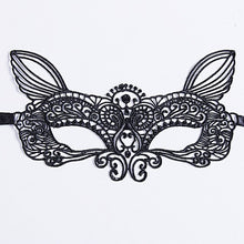 Load image into Gallery viewer, 1PCS Black Women Sexy Lace Eye Mask Party Masks For Masquerade Halloween Venetian Costumes Carnival Mask For Anonymous Mardi