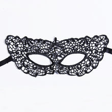 Load image into Gallery viewer, 1PCS Black Women Sexy Lace Eye Mask Party Masks For Masquerade Halloween Venetian Costumes Carnival Mask For Anonymous Mardi