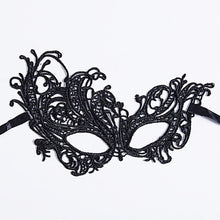 Load image into Gallery viewer, 1PCS Black Women Sexy Lace Eye Mask Party Masks For Masquerade Halloween Venetian Costumes Carnival Mask For Anonymous Mardi
