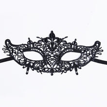 Load image into Gallery viewer, 1PCS Black Women Sexy Lace Eye Mask Party Masks For Masquerade Halloween Venetian Costumes Carnival Mask For Anonymous Mardi