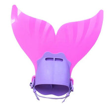 Load image into Gallery viewer, HOT!3PCS/Set Kids Mermaid Swimming Tail Swimsuit Summer swim dress cosplay mermaid tails Swimwear for Girls